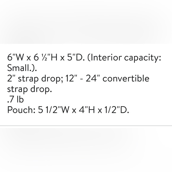 Naghedi black cross body tote with removable strap and matching pouch. - Picture 11 of 11